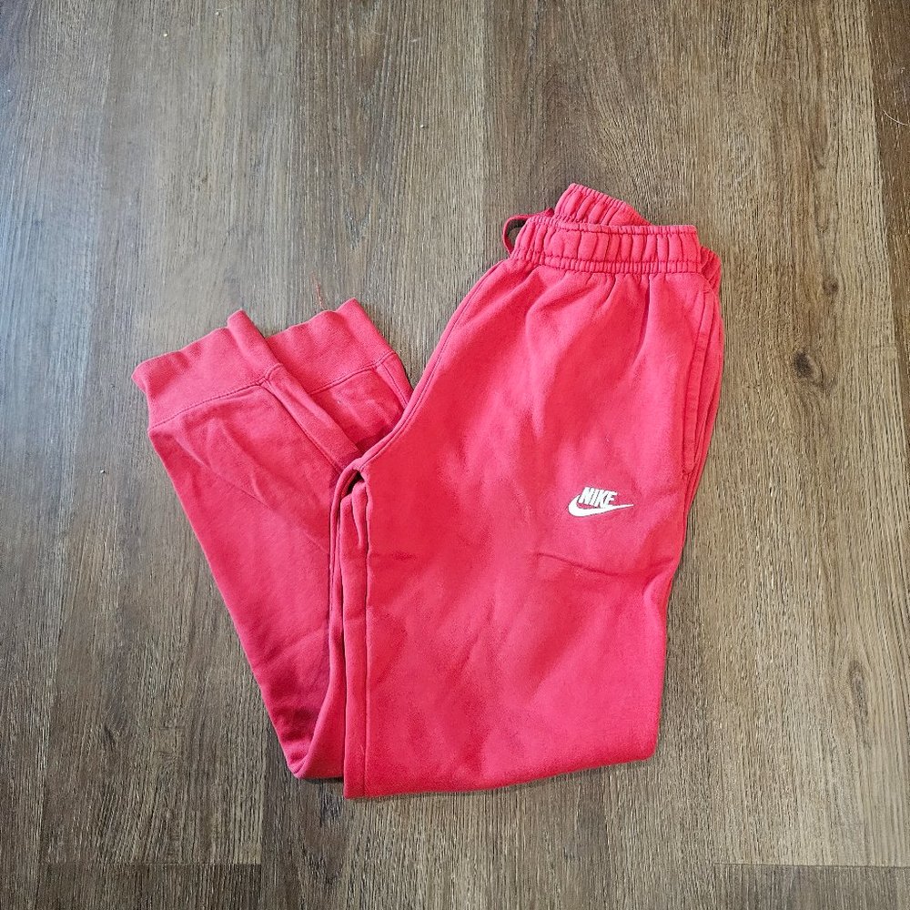 Red Nike Joggers